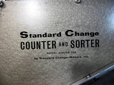 Vintage standard change counter & sorter, quite unique 