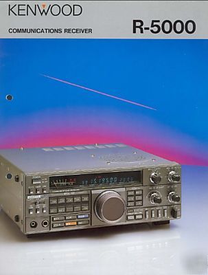 Manuals + documents for the kenwood r-5000 - photocopy