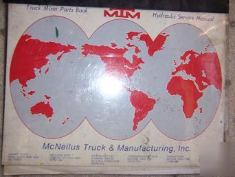 1980 mcneilus truck mixer parts book hydraulic manual t