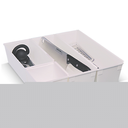 Deep drawer compartments
