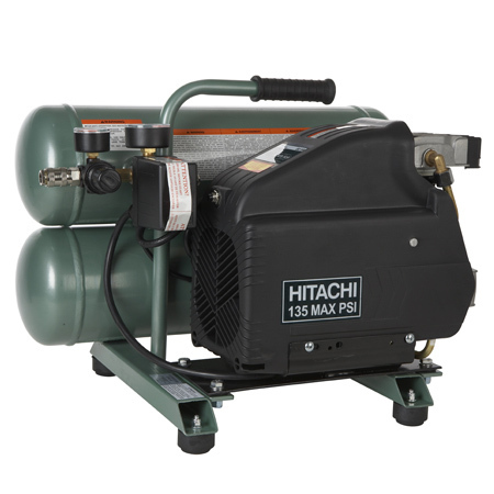 Hitachi reconditioned EC89 1.35 hp 4 gal air compressor