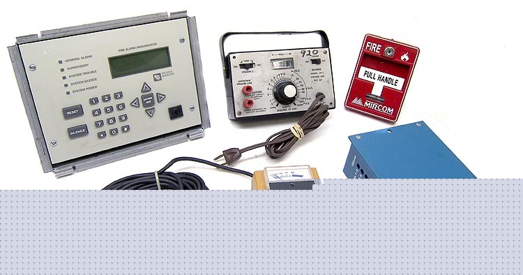 Lot valcom page control speaker test alarm panel keypad