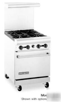 New american range 4 burner, 24