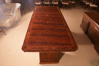 New hickory chair regency mahogany conference table