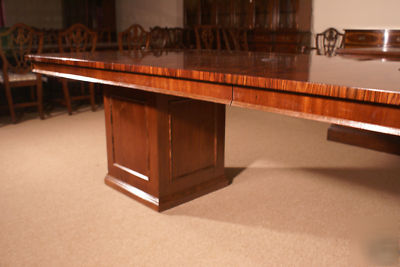 New hickory chair regency mahogany conference table