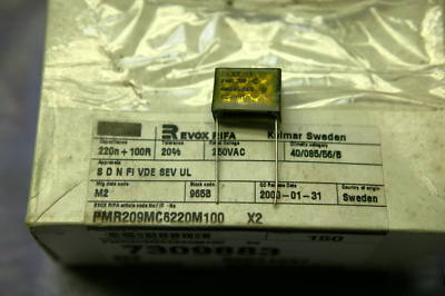 Capacitors rifa bp components belgium mf, mp