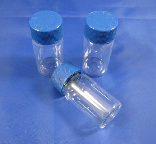 I-chem clear closed cap boro vials 20ML # C226-0020