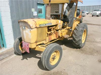 John deere 401B tractor mower farm yard ranch landscape