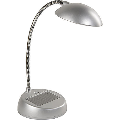 G-tech solar reading lamp - silver