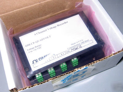 Omega om-cp-quadvolt 4 channel datalogger voltage