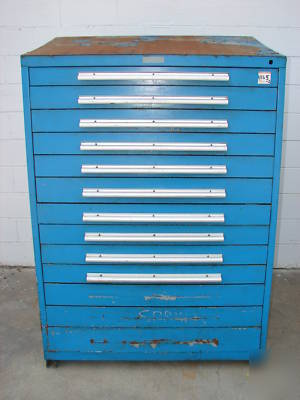 Rack/vidmar 13 drawer industrial cabinet **excellent**