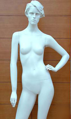 Sculpture head full female mannequin shop display 