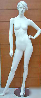 Sculpture head full female mannequin shop display 