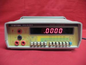 Instek gdm 8145 bench top digital multimeter