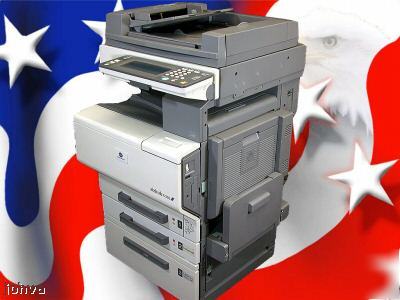 Konica minolta C350 color copier printer scanner 162K