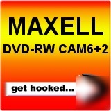 Maxell dvd RWCAM62 r rw 6 plus combo camcorder 8CM pack