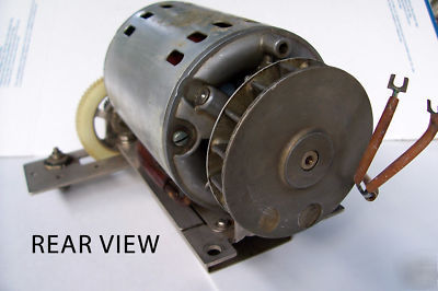 Vintage general electric motor for teletype machine