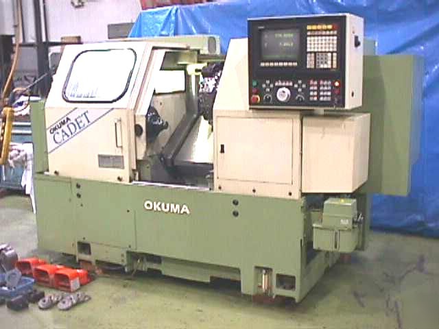 Okuma lnc-8 cadet cnc turning center or chucker mint