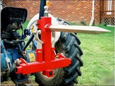 3 point hitch system hay spear gooseneck, standard tow 