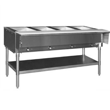 Eagle DHT4-120 hot food table, 4 well, 63 1/2