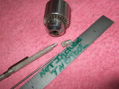 Jacobs chuck & scribe moore machinist toolmaker usa 