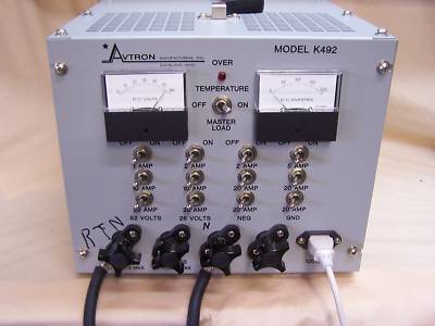 Avtron K492 120 amps @ 27/54VDC load bank