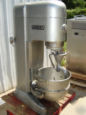 Heavy duty hobart 80Q mixer with bowl, hook model #M802