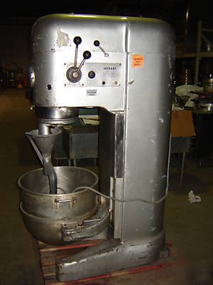Heavy duty hobart 80Q mixer with bowl, hook model #M802