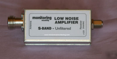 New 2100-2400MHZ high IP3 lna, nf=1DB, s-band, , n-type