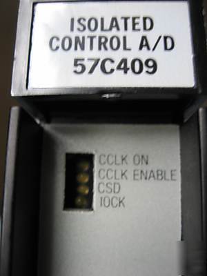 Reliance automax analog input module 2-channel: 57C409
