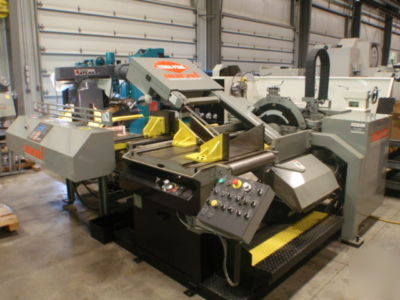 7566 marvel 2150A-PC60 cnc auto indexing bandsaw