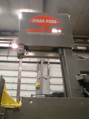 7566 marvel 2150A-PC60 cnc auto indexing bandsaw