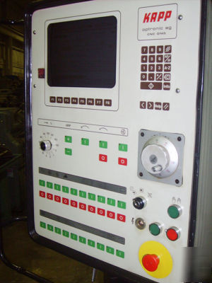 #9848 - kapp vas-482 cnc gear grinder