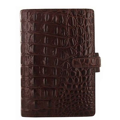 Filofax amazona personal organiser diary brown leather