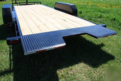 New 20' pj full pwr tilt heavy equipment trailer- 14K 