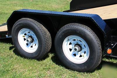 New 20' pj full pwr tilt heavy equipment trailer- 14K 