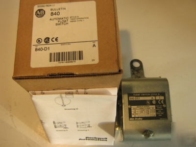 New allen-bradley 840-DS1 automotic float switch - 