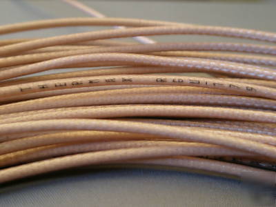 Rg 179 coax cable mil spec c 17G silver plated 10 feet