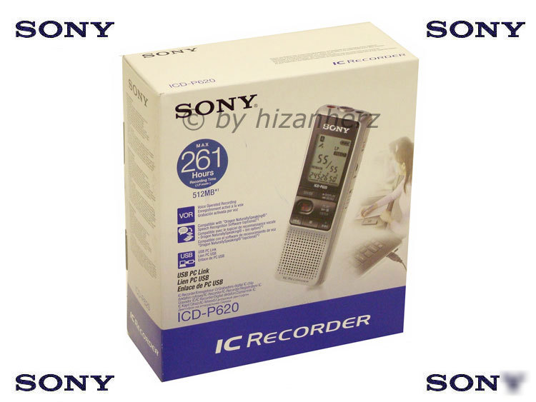 Sony ICDP620 handheld digital voice recorder icd-P620