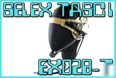 Selex TASC1 type swimmer tan tactical head set EX028T