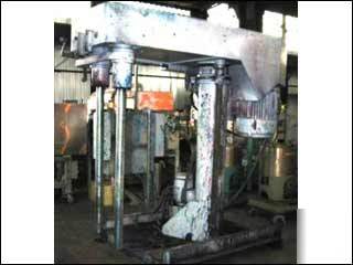 40/40 hp myers dual shaft disperser, s/s 