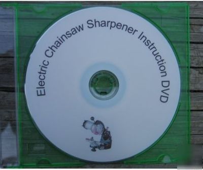 Chainsaw sharpener dvd instruction - electric sharpener