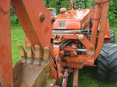 Ditch witch 4500DD tractor trencher plow backhoe diesel