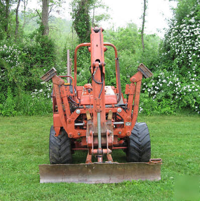 Ditch witch 4500DD tractor trencher plow backhoe diesel