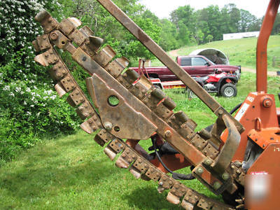 Ditch witch 4500DD tractor trencher plow backhoe diesel