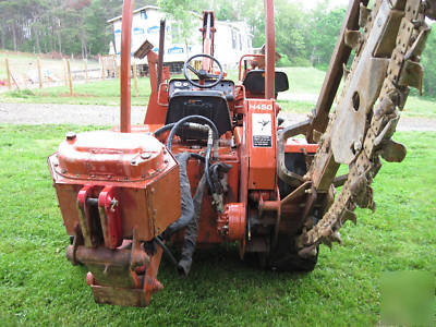 Ditch witch 4500DD tractor trencher plow backhoe diesel