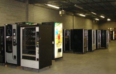 National 432 combo food drink vending machine 30-day w.