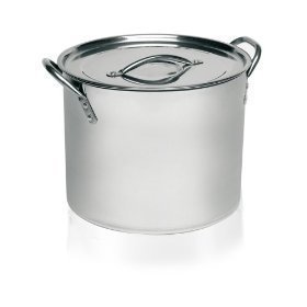 New imusa stainless steel stock pot, 16 quart 