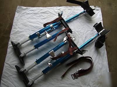 Drywall stilts paint stilt aluminum 18 - 30 inch blue