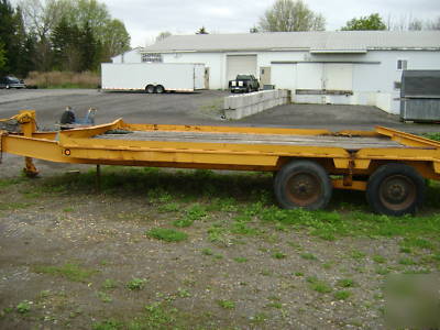 Eager beaver 11 ton trailer